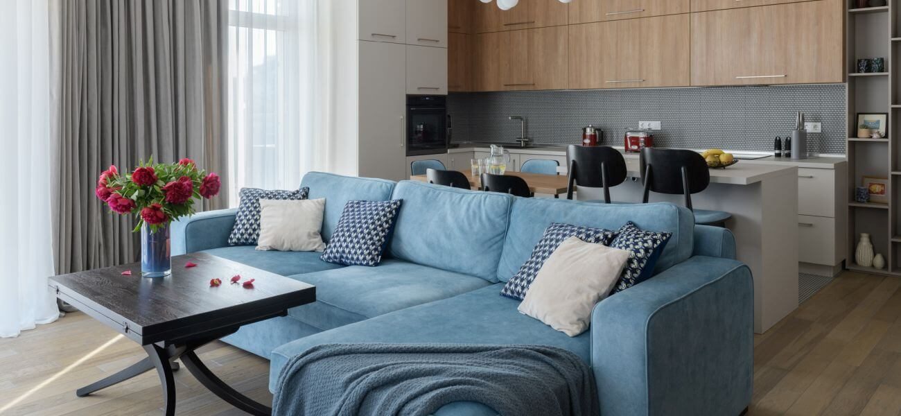 Квартира з м'якими меблями від Delavega